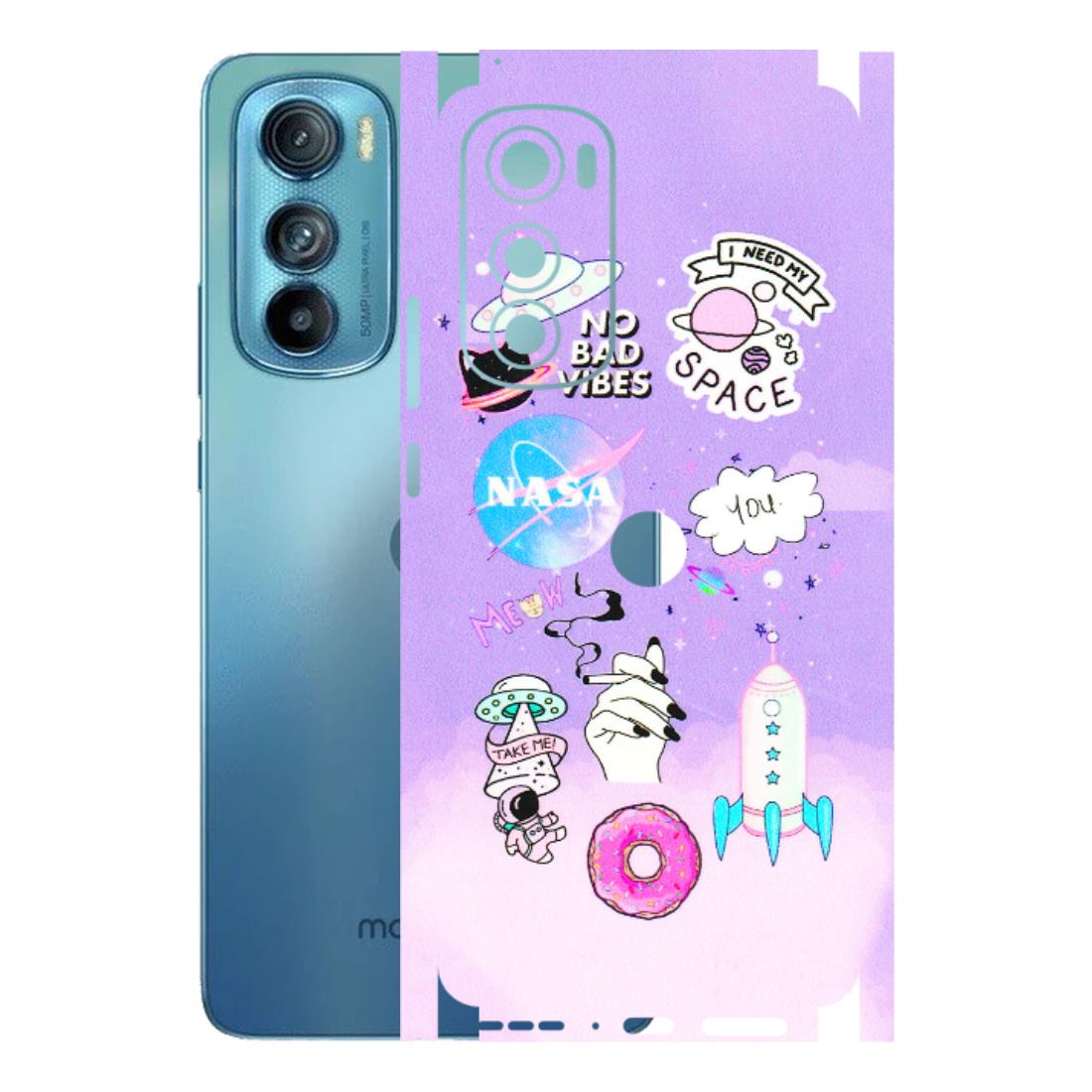Motorola Phone Skins (All Models) - I Need My Nasa Skin - 3D Embossed Finish (L-149) Motorola Moto Edge 30