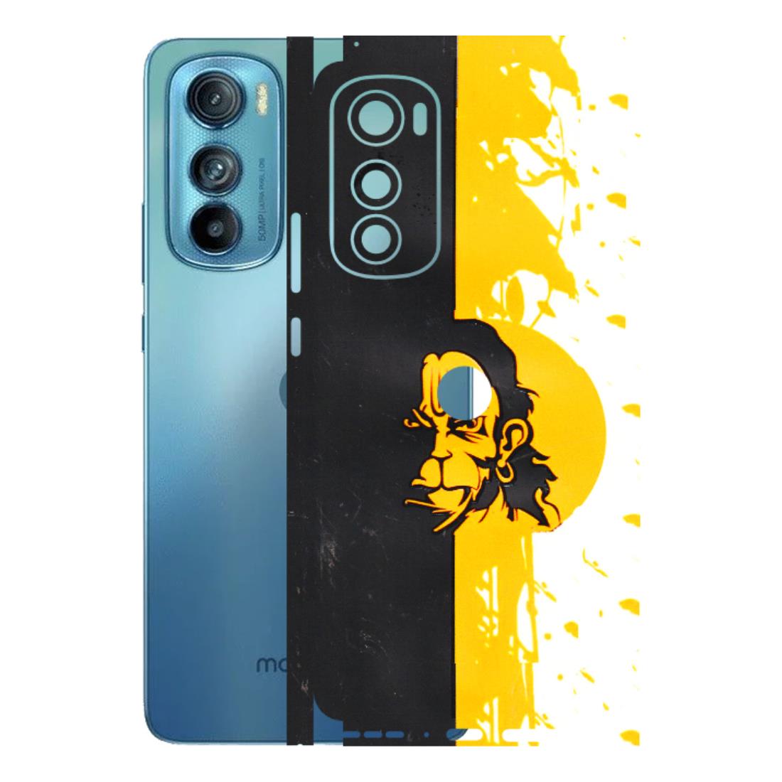 Motorola Phone Skins (All Models) - Bajrangbali - 3D Embossed Finish (L-151) Motorola Moto Edge 30