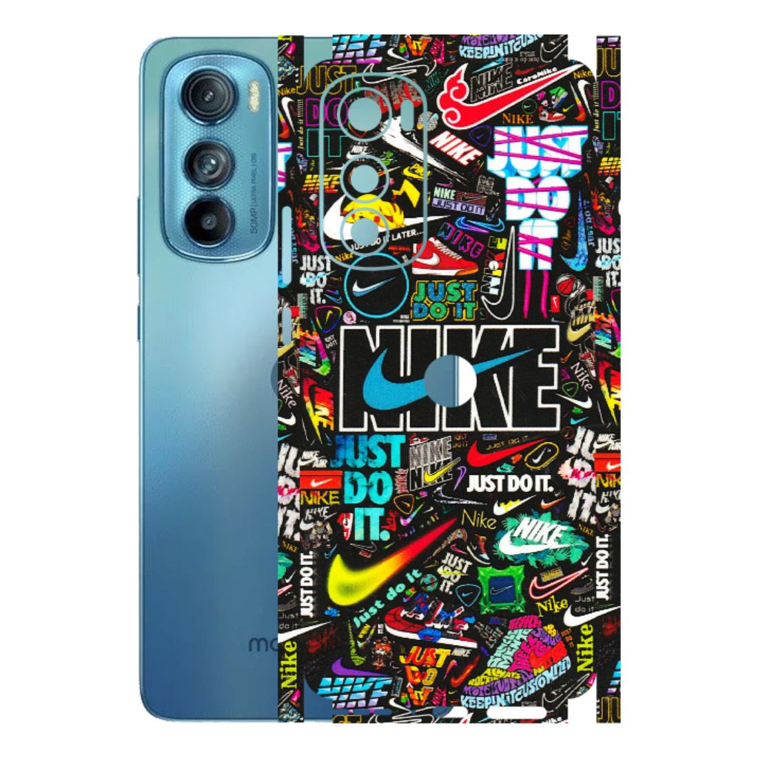 Motorola Phone Skins (All Models) - Just Do It Doodles - 3D Embossed Finish (L-166) Motorola Moto Edge 30