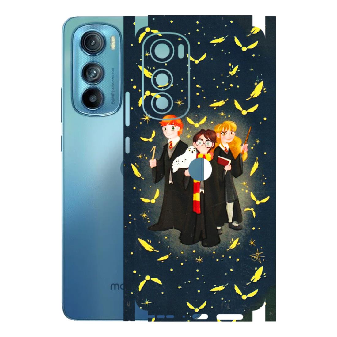 Motorola Phone Skins (All Models) - Harry Potter - 3D Embossed Finish (L-183) Motorola Moto Edge 30