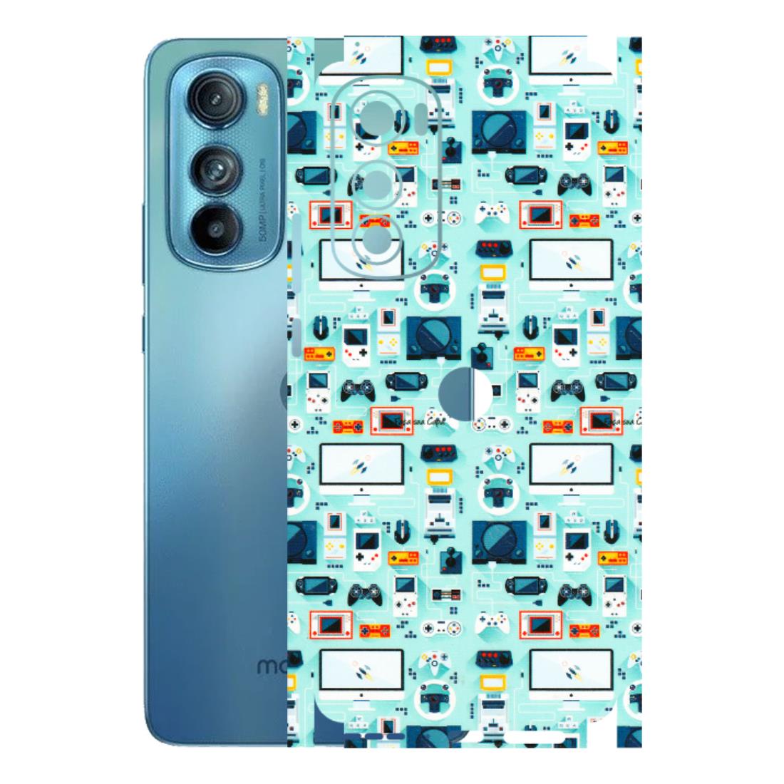 Motorola Phone Skins (All Models) - Gadgets Doodle - 3D Embossed Finish (L-184) Motorola Moto Edge 30