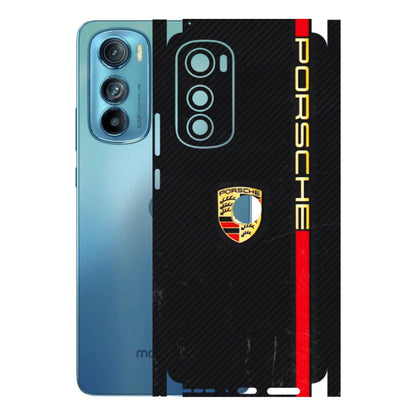 Motorola Phone Skins (All Models) - Premium Porsche - 3D Embossed Finish (L-225) Motorola Moto Edge 30