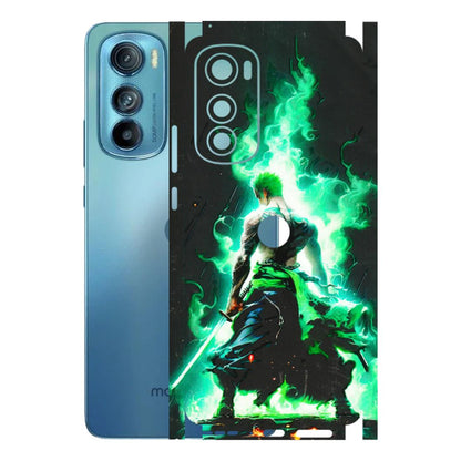 Motorola Phone Skins (All Models) - Zoro Sword - 3D Embossed Finish (L-241) Motorola Moto Edge 30