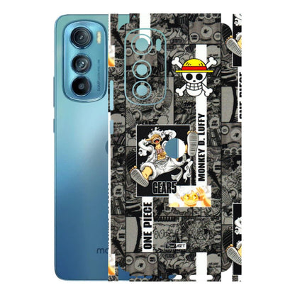 Motorola Phone Skins (All Models) - Cuffy Anime MonkeyCamic - 3D Embossed Finish (L-242) Motorola Moto Edge 30