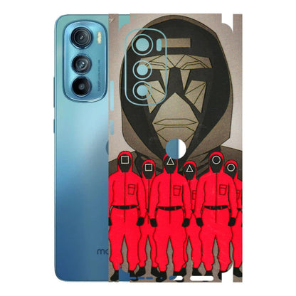 Motorola Phone Skins (All Models) - Squid Game Hero - 3D Embossed Finish (L-245) Motorola Moto Edge 30