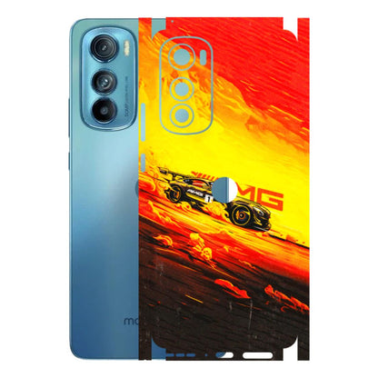 Motorola Phone Skins (All Models) - AMG Car Speed Cover - 3D Embossed Finish (L-256) Motorola Moto Edge 30