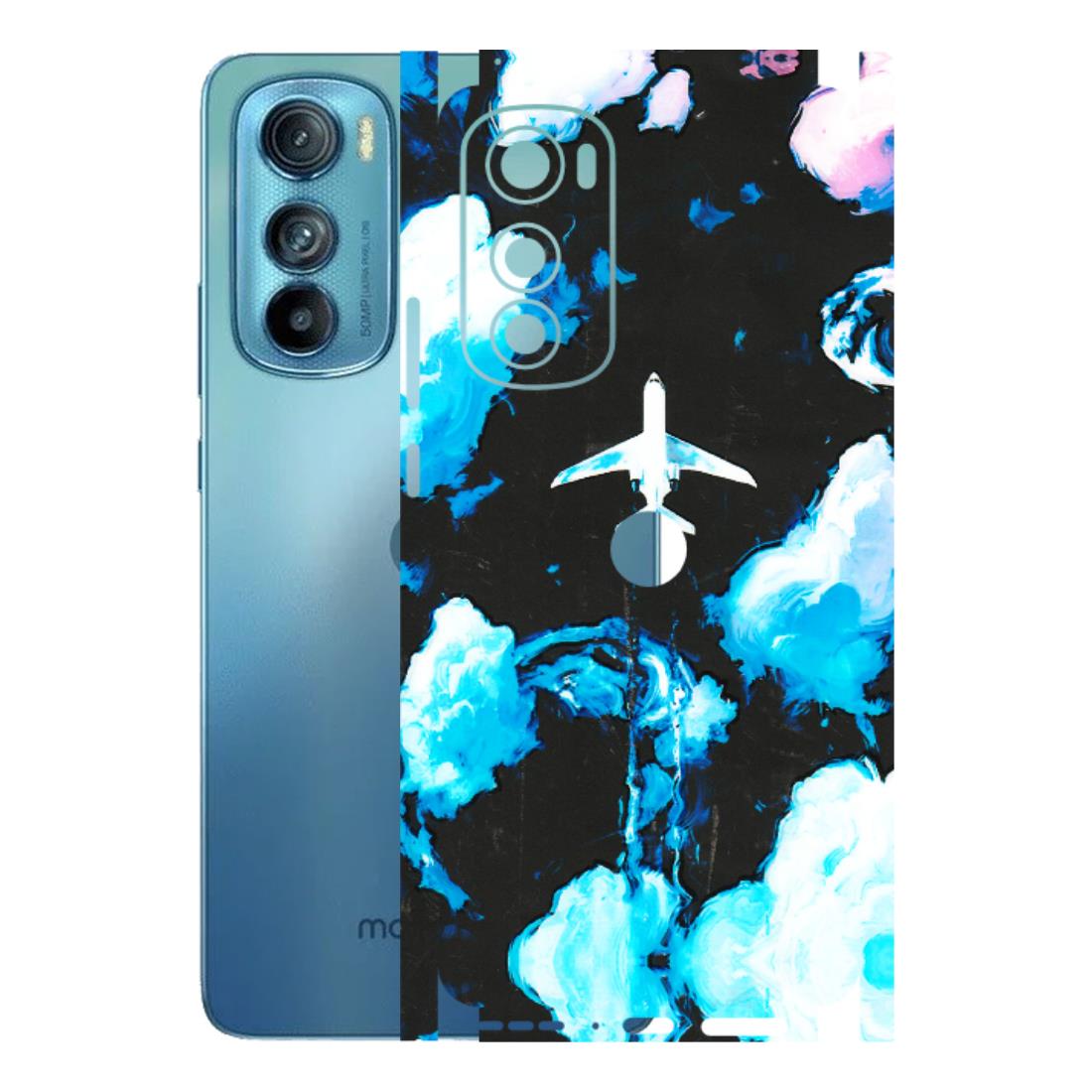 Motorola Phone Skins (All Models) - Travel In Airline - 3D Embossed Finish (L-264) Motorola Moto Edge 30