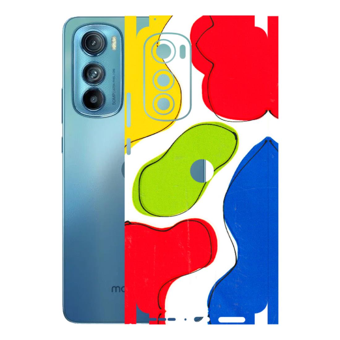 Motorola Phone Skins (All Models) - RGB Colour Paint - 3D Embossed Finish (L-284) Motorola Moto Edge 30