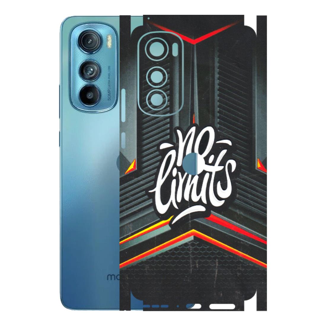 Motorola Phone Skins (All Models) - No Limits - 3D Embossed Finish (L-286) Motorola Moto Edge 30