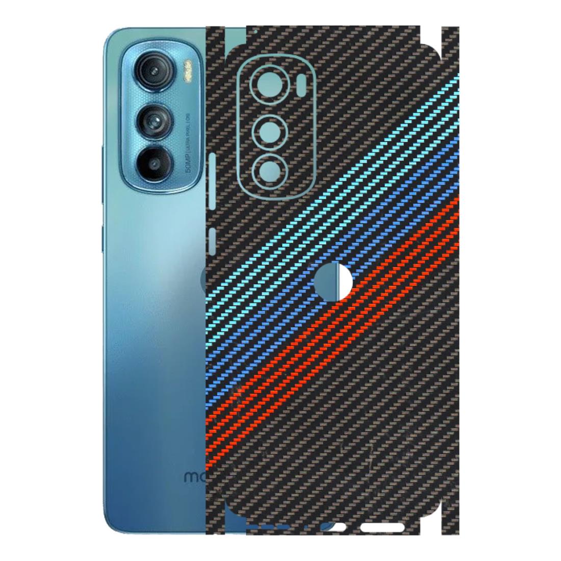 Motorola Phone Skins (All Models) - Carbon BM - 3D Embossed Finish (L-302) Motorola Moto Edge 30