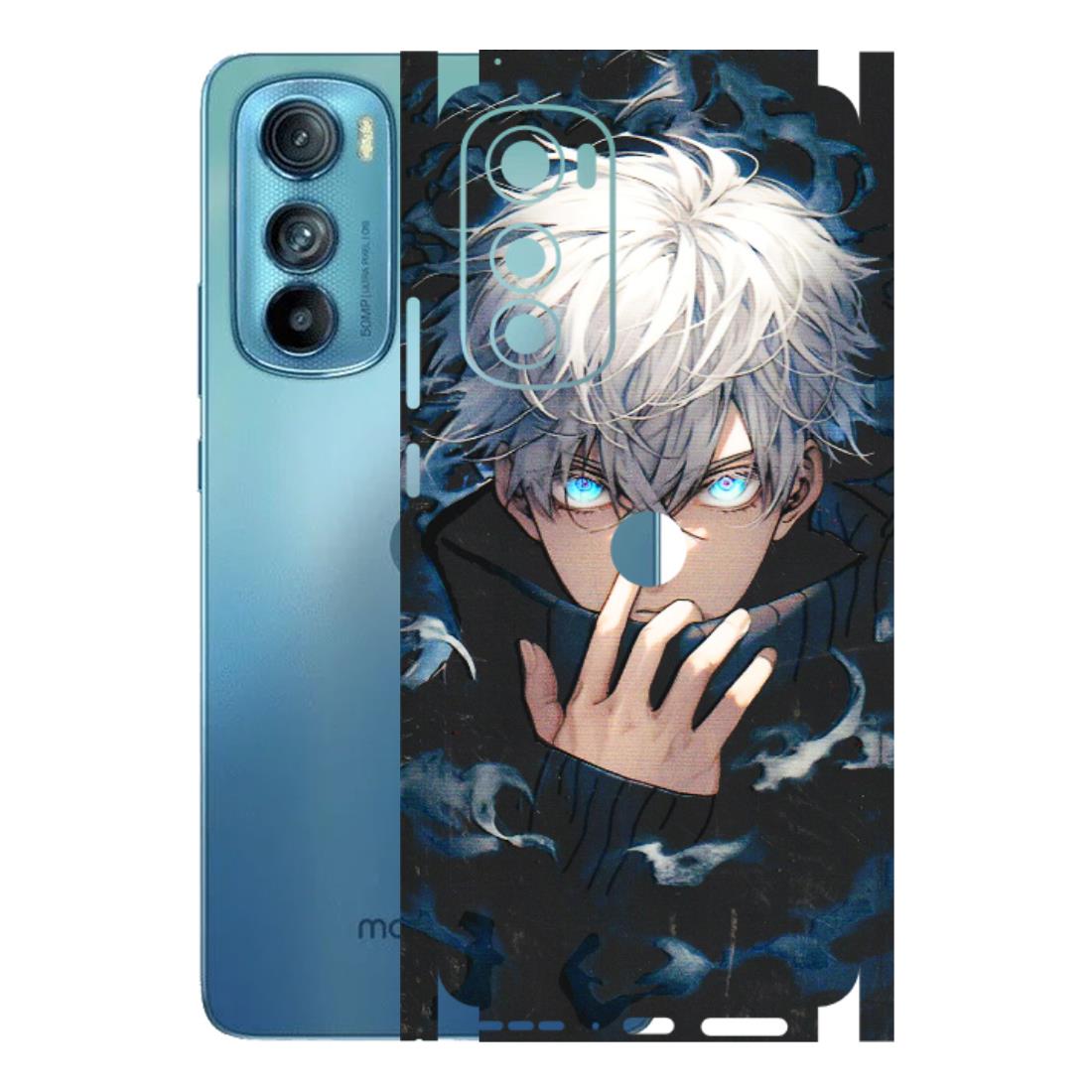 Motorola Phone Skins (All Models) - New Jujutsu Kaisen Anime - 3D Embossed Finish (L-313) Motorola Moto Edge 30