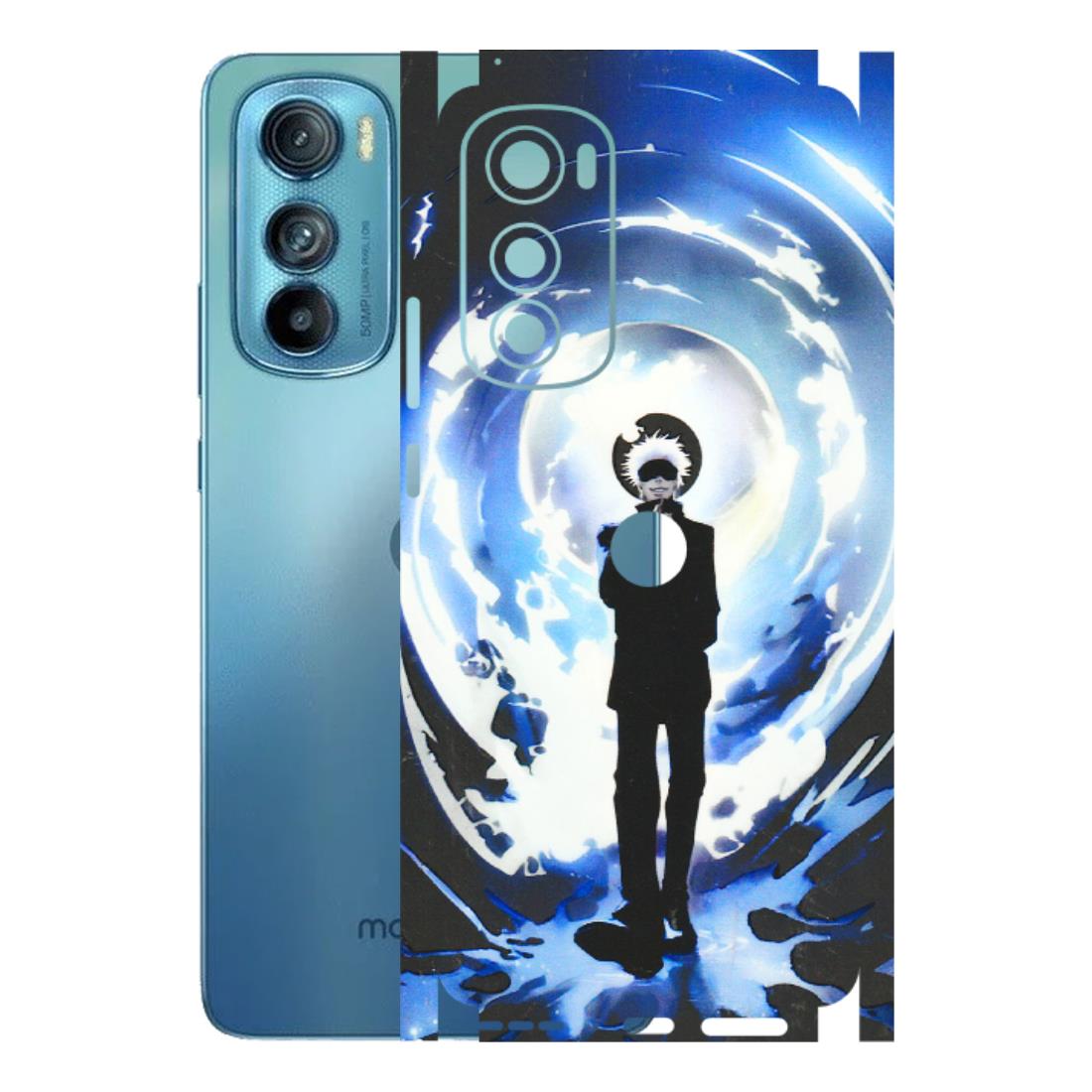 Motorola Phone Skins (All Models) - Jujustu Kaisen Anime Manga - 3D Embossed Finish (L-317) Motorola Moto Edge 30