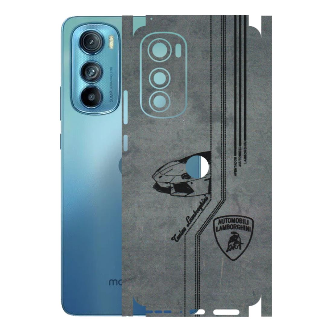 Motorola Phone Skins (All Models) - New Lamborgini Aventador - 3D Embossed Finish (L-321) Motorola Moto Edge 30