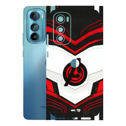 Motorola Phone Skins (All Models) - Avengers Logo - 3D Embossed Finish (L-55) Motorola Moto Edge 30