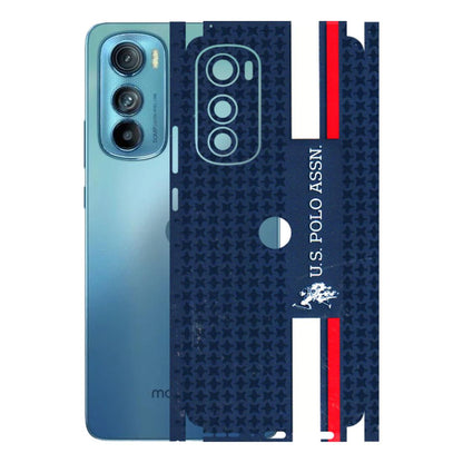 Motorola Phone Skins (All Models) - US POLO Designer Brand - 3D Embossed Finish (L-65) Motorola Moto Edge 30