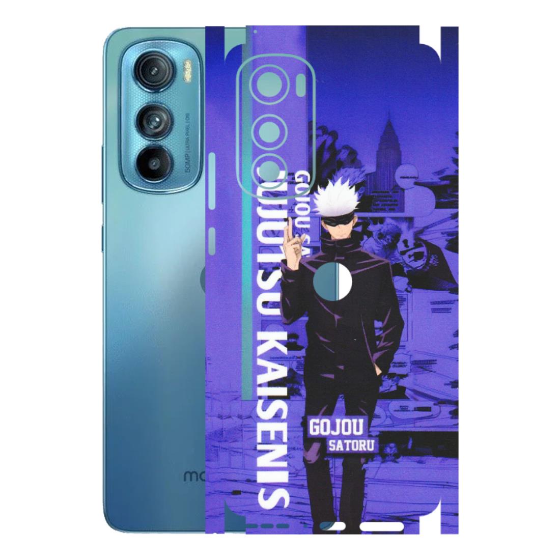 Motorola Phone Skins (All Models) - Jujutsu Kaisen Gojo - Matte Finish (M-05) Motorola Moto Edge 30