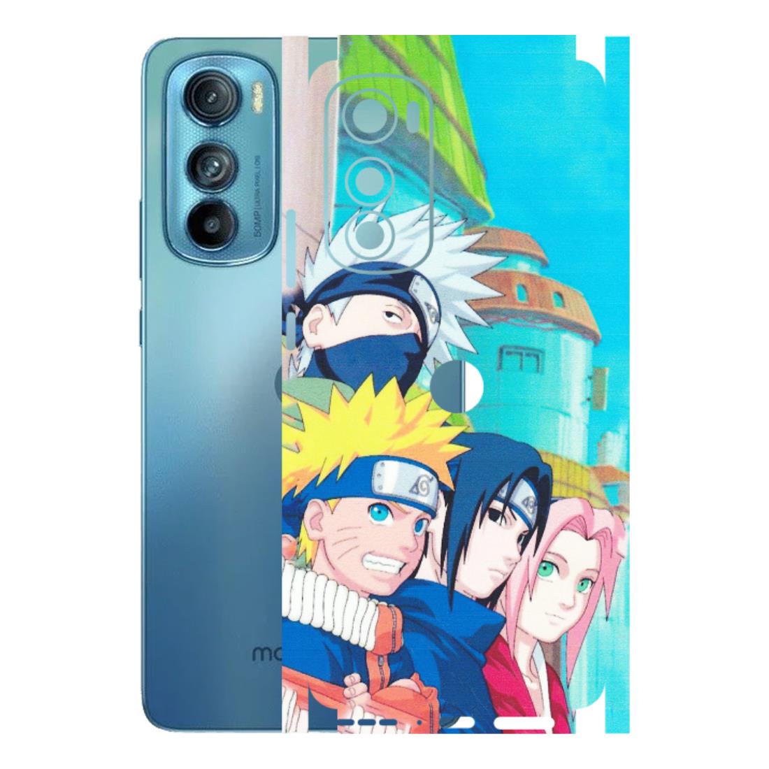Motorola Phone Skins (All Models) - Team Minato And Kakashi - Matte Finish (M-101) Motorola Moto Edge 30