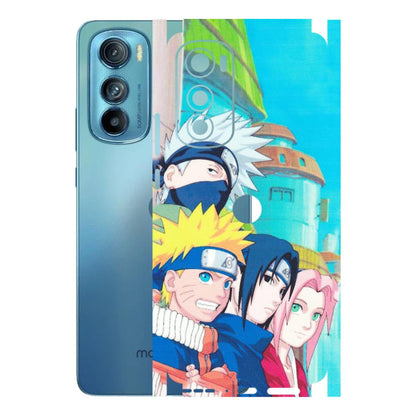 Motorola Phone Skins (All Models) - Team Minato And Kakashi - Matte Finish (M-101) Motorola Moto Edge 30