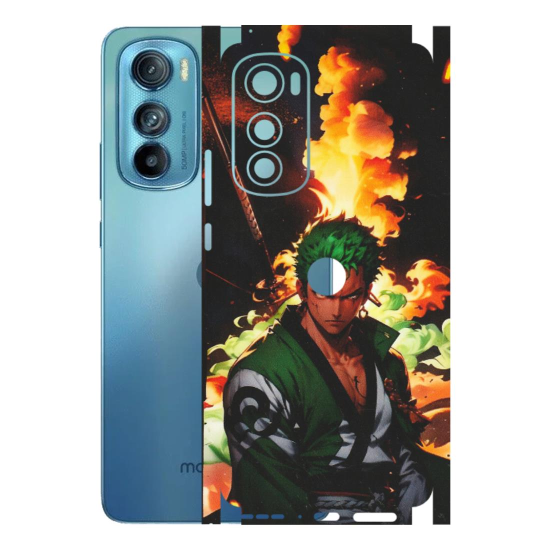 Motorola Phone Skins (All Models) - Roronoa Zoro - Matte Finish (M-102) Motorola Moto Edge 30