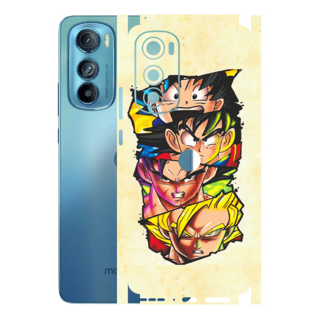 Motorola Phone Skins (All Models) - Angry Multi Anime - Matte Finish (M-113) Motorola Moto Edge 30