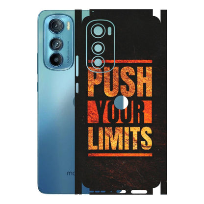 Motorola Phone Skins (All Models) - Push Your Limits - Matte Finish (M-118) Motorola Moto Edge 30