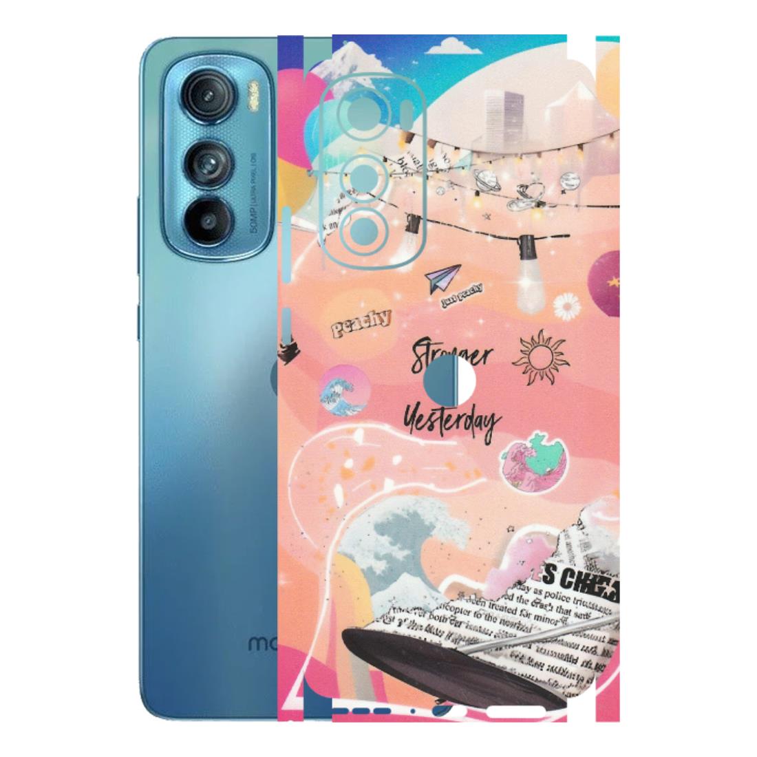 Motorola Phone Skins (All Models) - Stronger Then Yesterday - Matte Finish (M-128) Motorola Moto Edge 30
