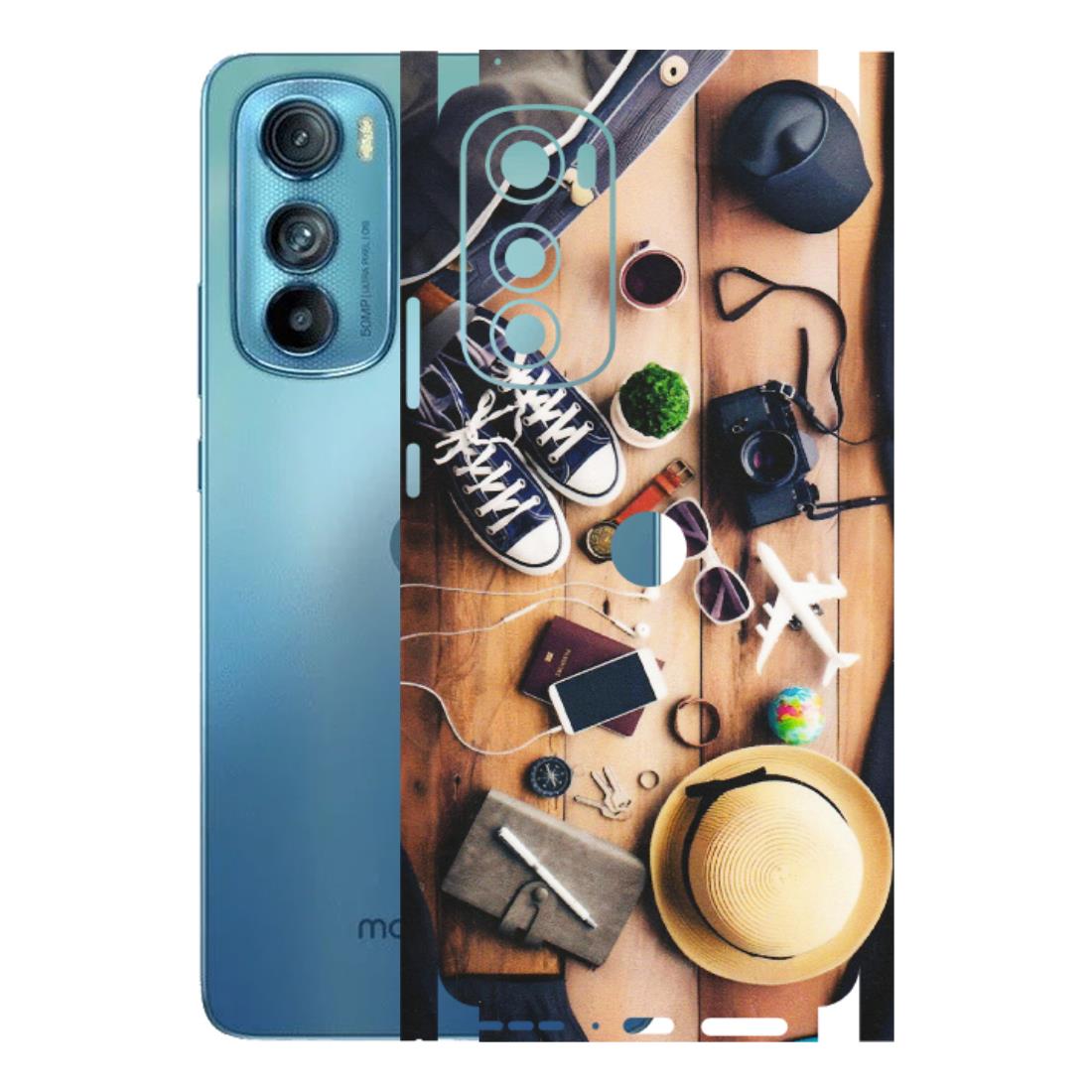 Motorola Phone Skins (All Models) - Travel Wanderlust - Matte Finish (M-133) Motorola Moto Edge 30