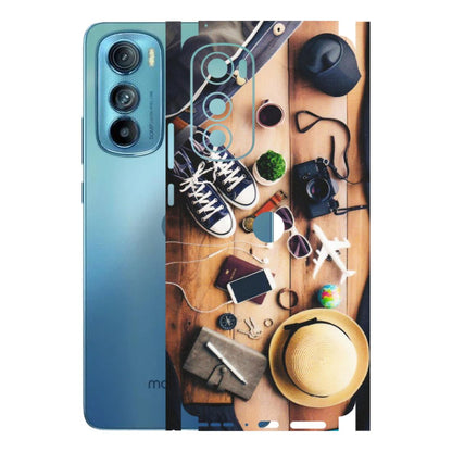 Motorola Phone Skins (All Models) - Travel Wanderlust - Matte Finish (M-133) Motorola Moto Edge 30