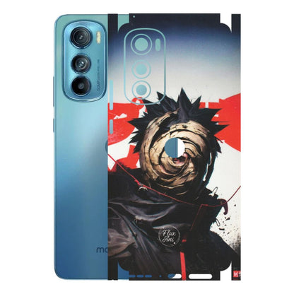 Motorola Phone Skins (All Models) - Obito Uchiha Cool Anime - Matte Finish (M-134) Motorola Moto Edge 30