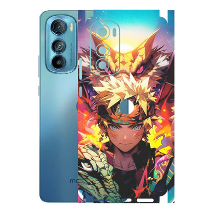Motorola Phone Skins (All Models) - Angry Naruto Anime - Matte Finish (M-148) Motorola Moto Edge 30