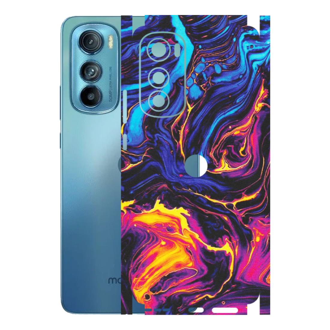Motorola Phone Skins (All Models) - Abstract Paint Classy - Matte Finish (M-15) Motorola Moto Edge 30