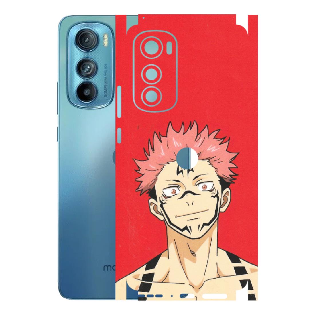 Motorola Phone Skins (All Models) - Ryomen Sukuna Fun Anime - Matte Finish (M-153) Motorola Moto Edge 30