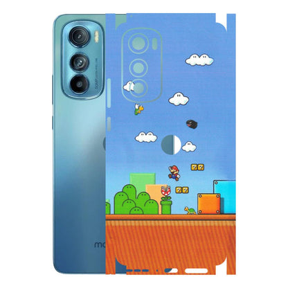 Motorola Phone Skins (All Models) - Mario Game Scene - Matte Finish (M-24) Motorola Moto Edge 30