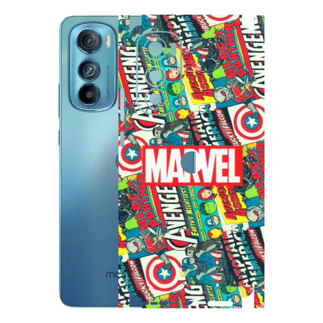 Motorola Phone Skins (All Models) - Marvel Comic Lover - Matte Finish (M-30) Motorola Moto Edge 30