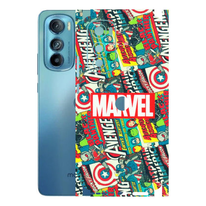 Motorola Phone Skins (All Models) - Marvel Comic Lover - Matte Finish (M-30) Motorola Moto Edge 30