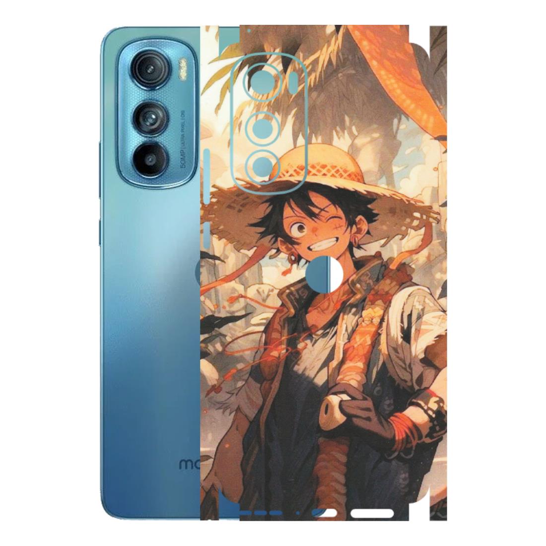 Motorola Phone Skins (All Models) - Anime Character Smile - Matte Finish (M-33) Motorola Moto Edge 30