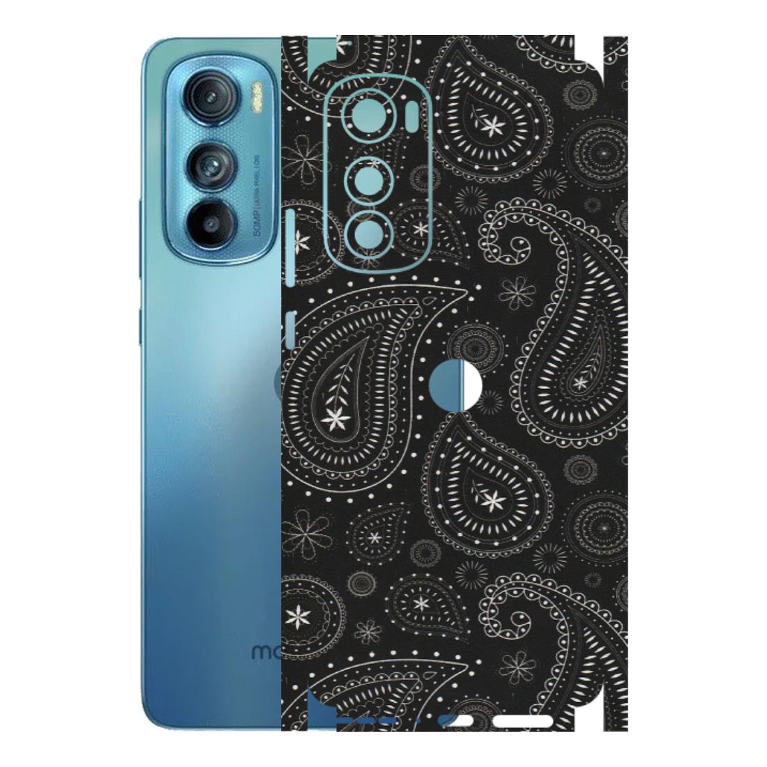 Motorola Phone Skins (All Models) - Black Sober Kerry - Matte Finish (M-37) Motorola Moto Edge 30