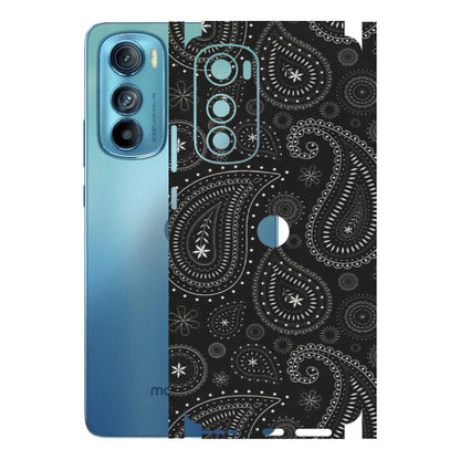 Motorola Phone Skins (All Models) - Black Sober Kerry - Matte Finish (M-37) Motorola Moto Edge 30