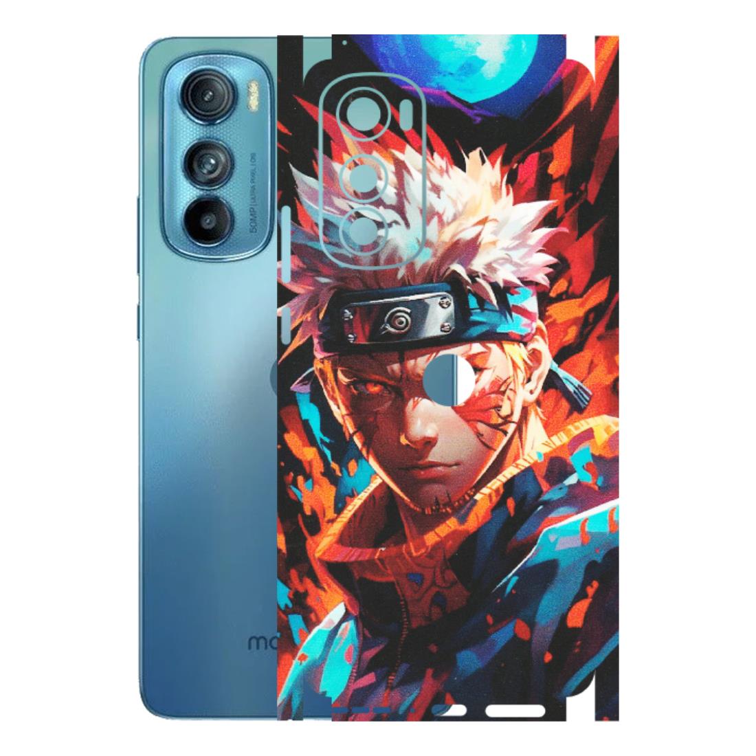 Motorola Phone Skins (All Models) - Anime Ferocious Character - Matte Finish (M-44) Motorola Moto Edge 30