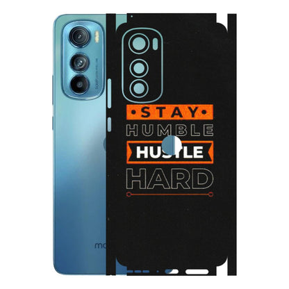 Motorola Phone Skins (All Models) - Stay Humble Stay Hard - Matte Finish (M-48) Motorola Moto Edge 30