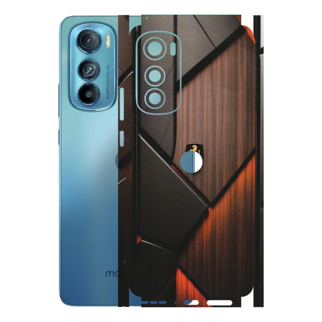 Motorola Phone Skins (All Models) - Lambo Beauty Wood Pattern Sober - Matte Finish (M-51) Motorola Moto Edge 30