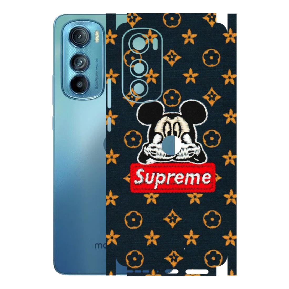 Motorola Phone Skins (All Models) - Mickey Supreme - Matte Finish (M-83) Motorola Moto Edge 30