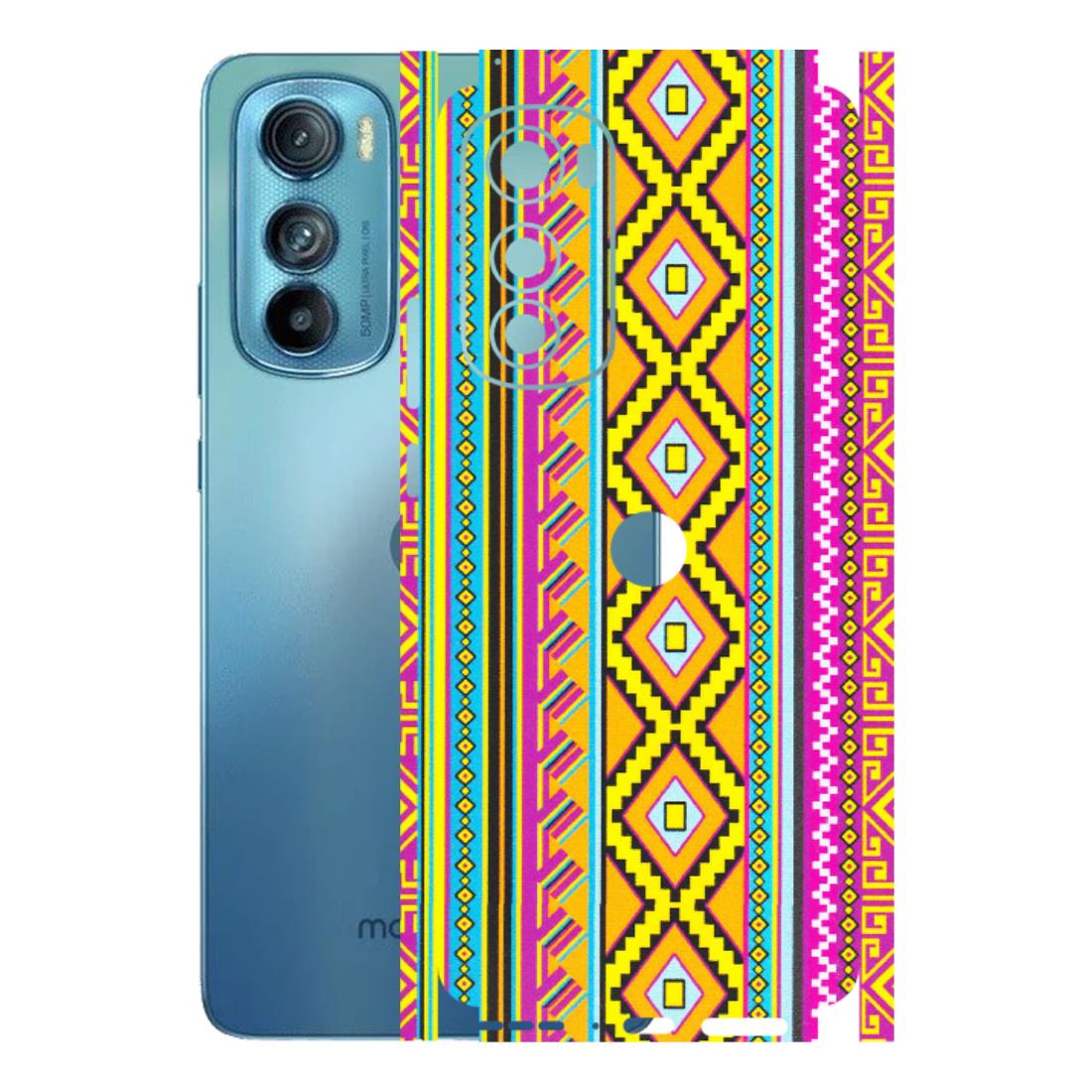 Motorola Phone Skins (All Models) - Thai illustration - Matte Finish (M-89) Motorola Moto Edge 30