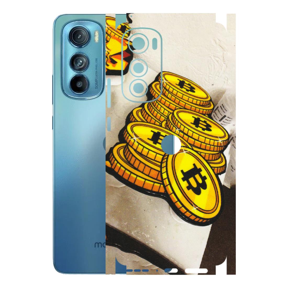 Motorola Phone Skins (All Models) - Billionaire Bitcoin Collection - Matte Finish (M-92) Motorola Moto Edge 30