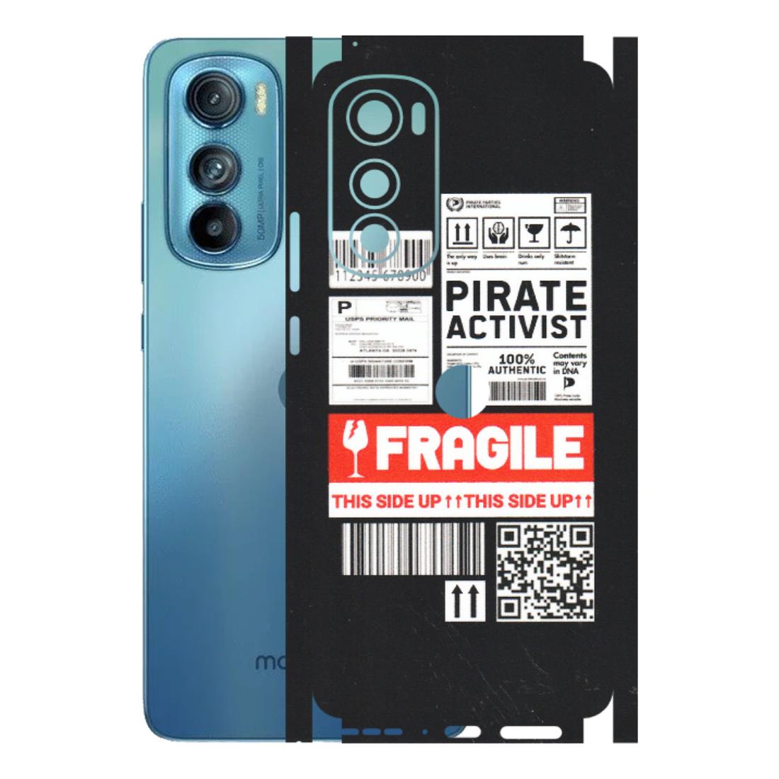 Motorola Phone Skins (All Models) - Handle With Care - Matte Finish (M-99) Motorola Moto Edge 30