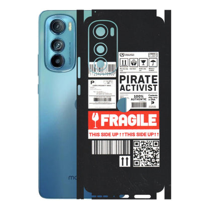 Motorola Phone Skins (All Models) - Handle With Care - Matte Finish (M-99) Motorola Moto Edge 30