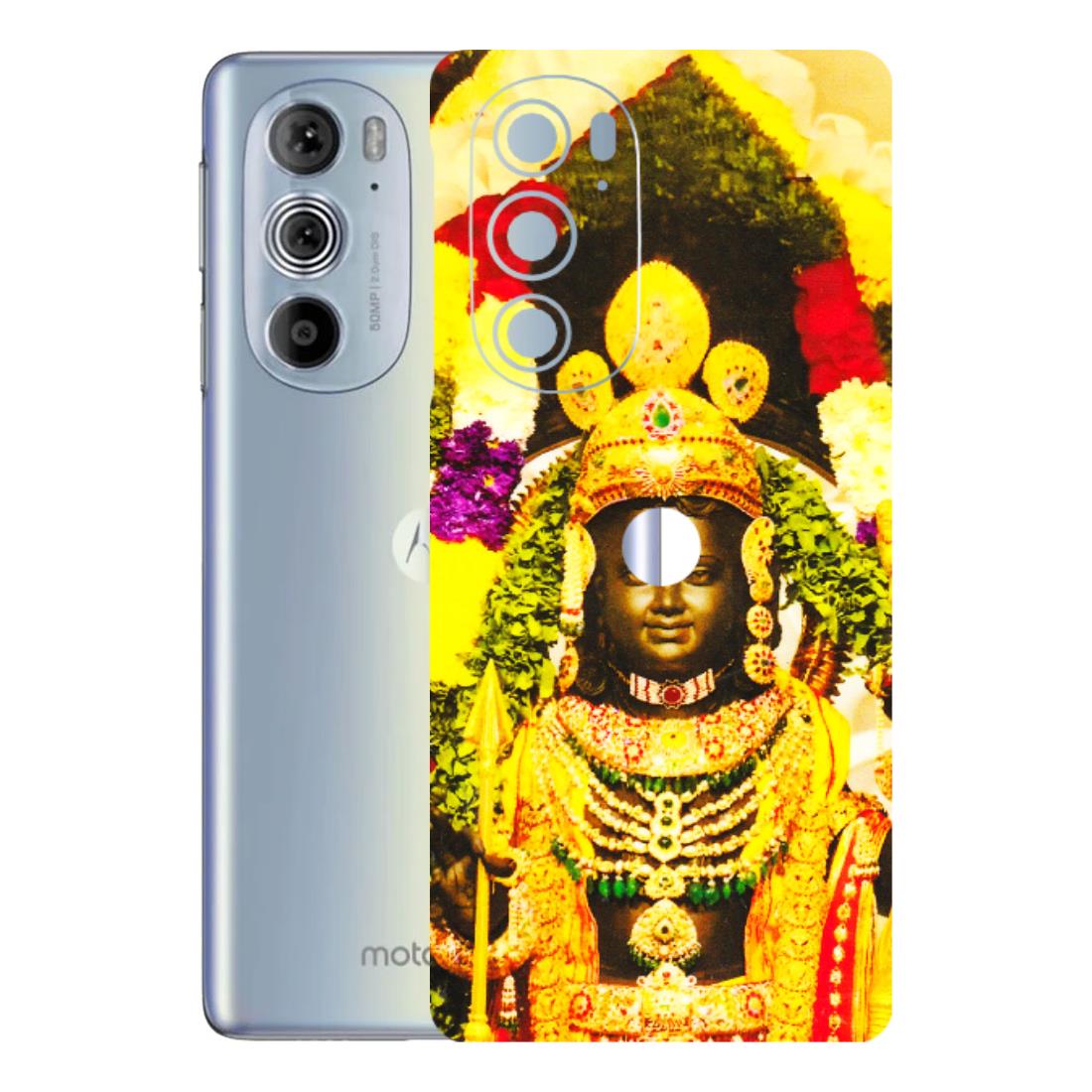 Motorola Phone Skins (All Models) - Ram Lalla Ayodhya - 3D Embossed Finish (L-103) Motorola Moto Edge 30 Pro 5G