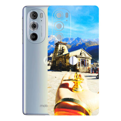 Motorola Phone Skins (All Models) - Beauty of Kedarnath - 3D Embossed Finish (L-108) Motorola Moto Edge 30 Pro 5G