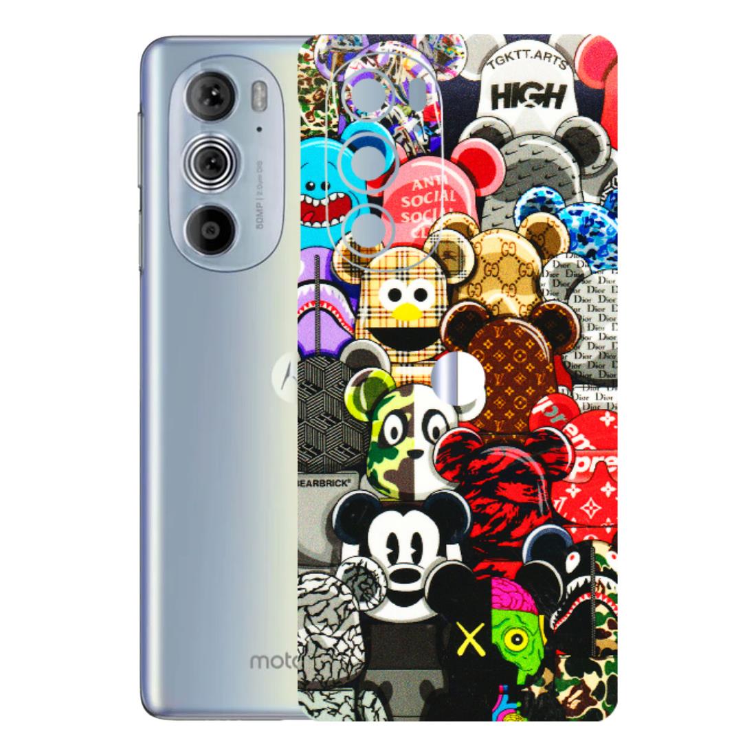 Motorola Phone Skins (All Models) - More Mickey Mouses - 3D Embossed Finish (L-118) Motorola Moto Edge 30 Pro 5G