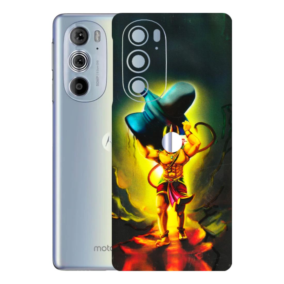 Motorola Phone Skins (All Models) - Hanuman Ji - 3D Embossed Finish (L-128) Motorola Moto Edge 30 Pro 5G